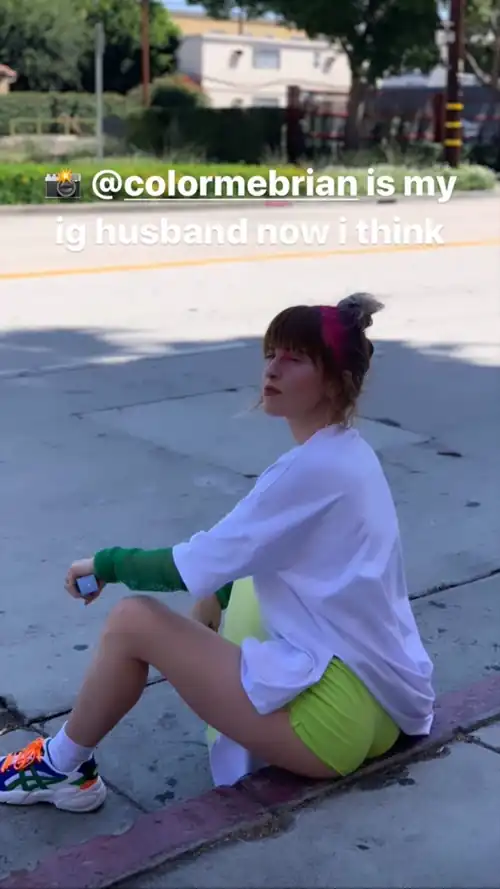 Hayley looking like a snack