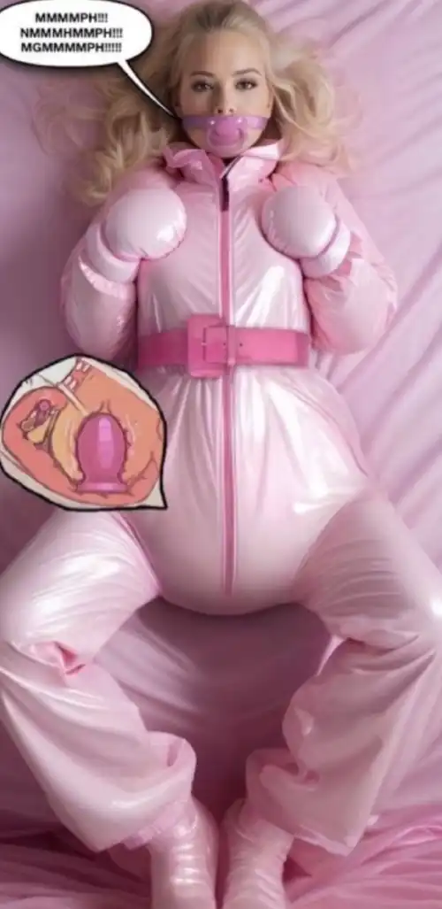 Sissy diaper suit