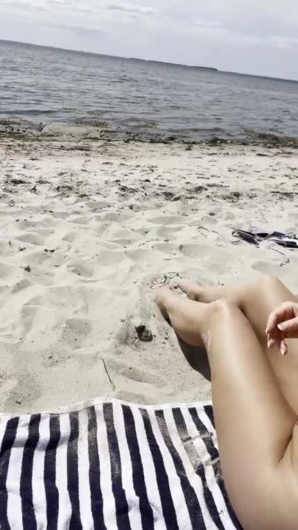 Wonder if anyone actually looks at me haha! Love looking at guys at the beach.