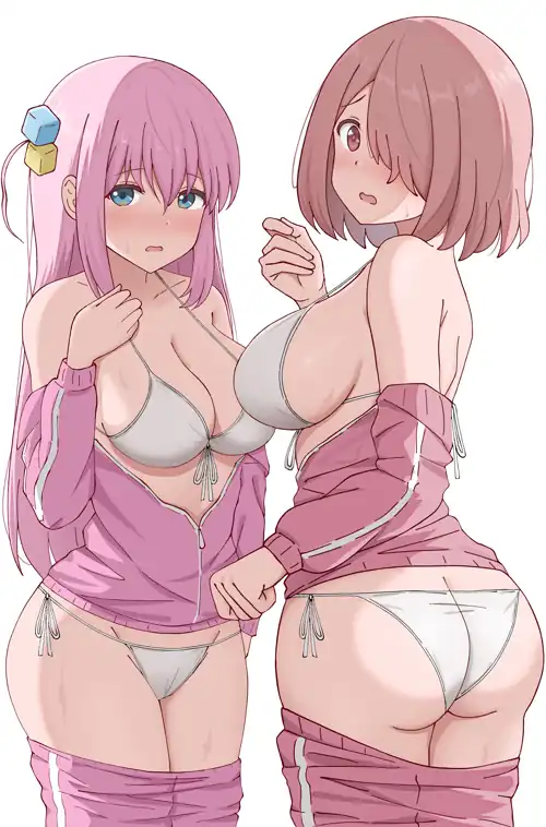 Bocchi Meets Mya-Nee (Bocchi The Rock)