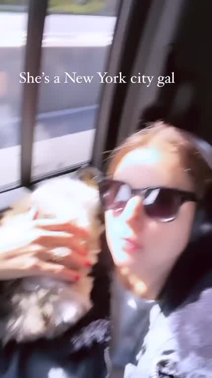 She’s a New York City gal IG 10/22/2023