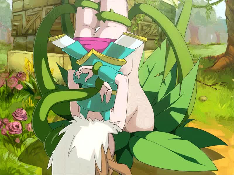 [Divine Arms] An r- vine captures Siggy. (Caschlecook)