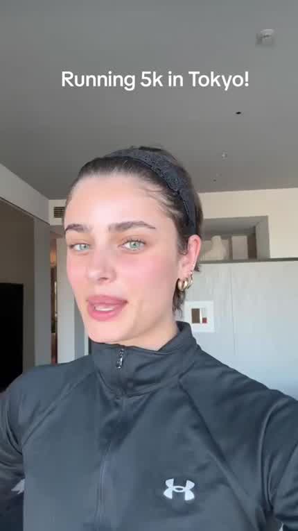 Taylor going for a run