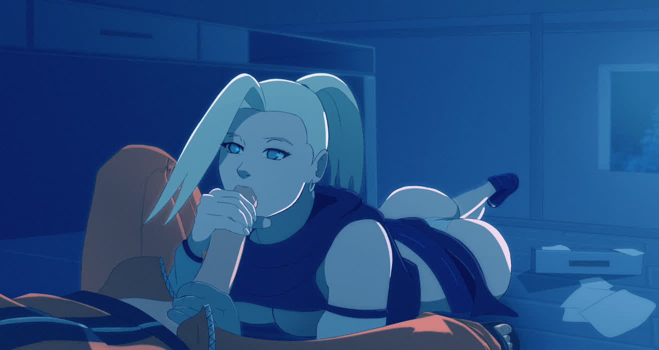 Buds, what is the hottest thing a girl can do while giving you a blowjob~~