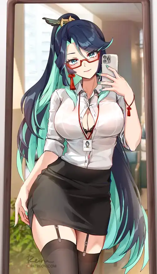 Office Lady Xianyun [Genshin Impact]