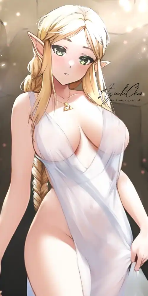 Zelda in a dress - Azuukichan