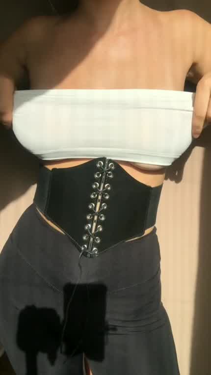 Natural titties drop