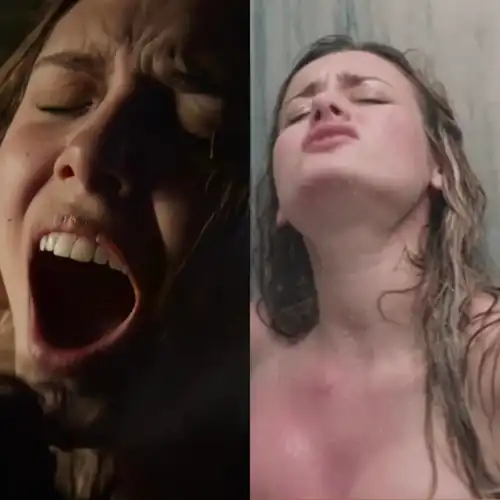 Who has the better moan face, Brie Larson or Elizabeth Olsen