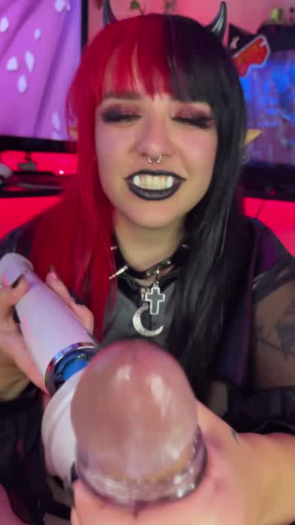 You weren’t supposed to cum yet, hope you’re not too sensitive because I’m not done