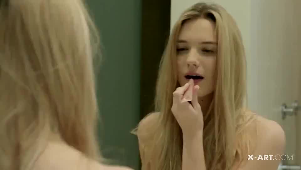 Kenna James Taking Care His Morning Wood