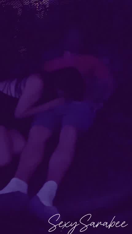 Blowing him on a cruise with people around