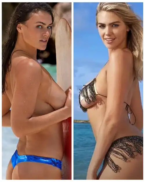 Side Boob Battle: Myla or Kate