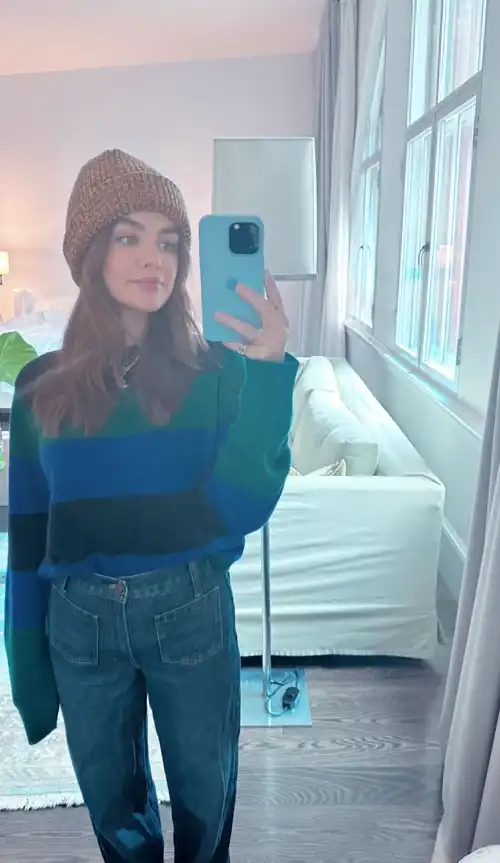 Selfie via IG story November 2023