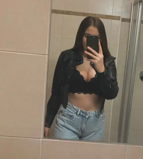 I opened my jacket for you