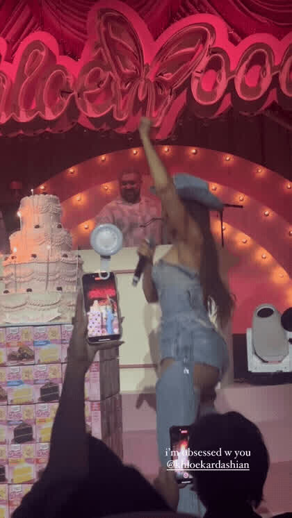Khloe at her birthday party