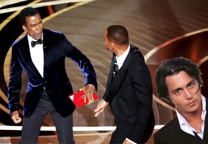 ⚠️🚨New: Evidence surfaces that suggests JD was involved in the Will Smith Slap Incident of 2022.