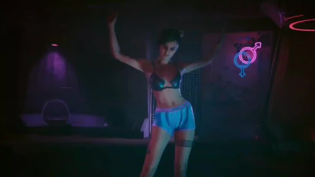 Cyberpunk girls have a nice modded plot