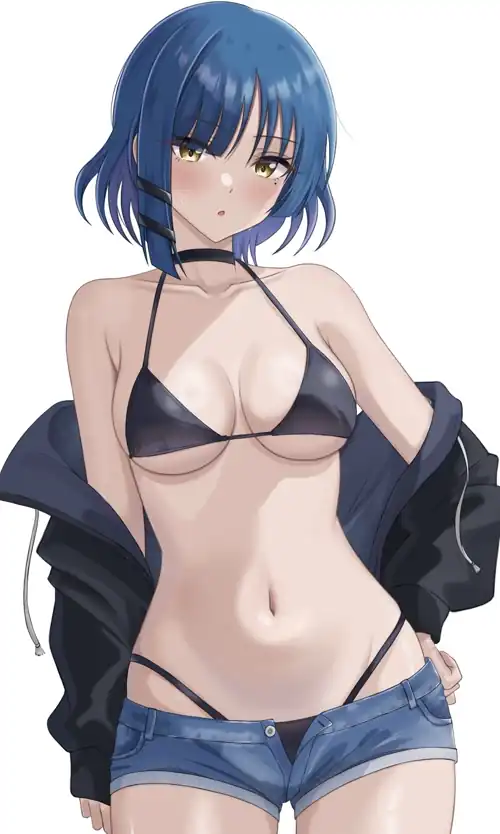 Ryo Showing Off Her Body [Bocchi The Rock]