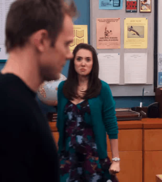 Annie Falcon Punching Jeff