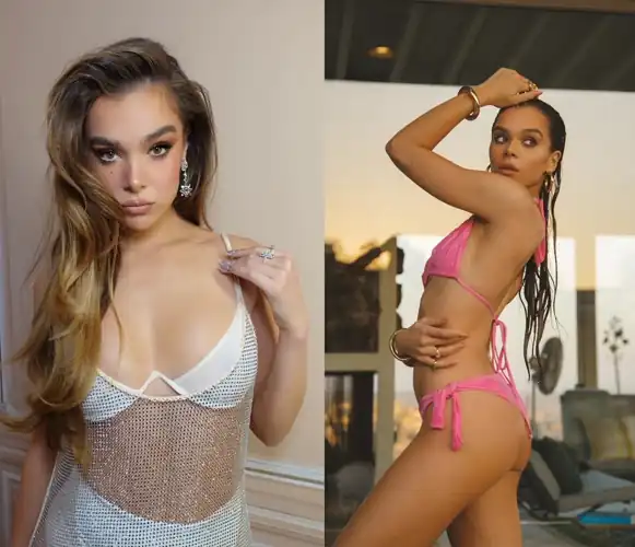 Suck Hailee's tits or eat her ass? Which would you prefer?
