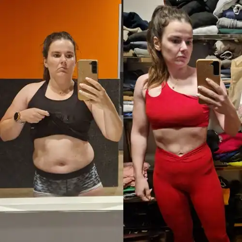 F/33/5'1 [154lbs to 113lbs=41lbs]  5 month results.