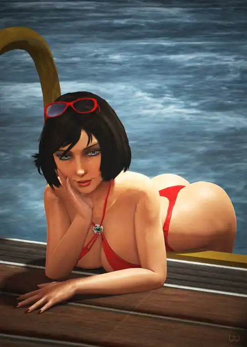 Elizabeth - "Chilling on a Yacht" (Wildy) [BioShock Infinite]