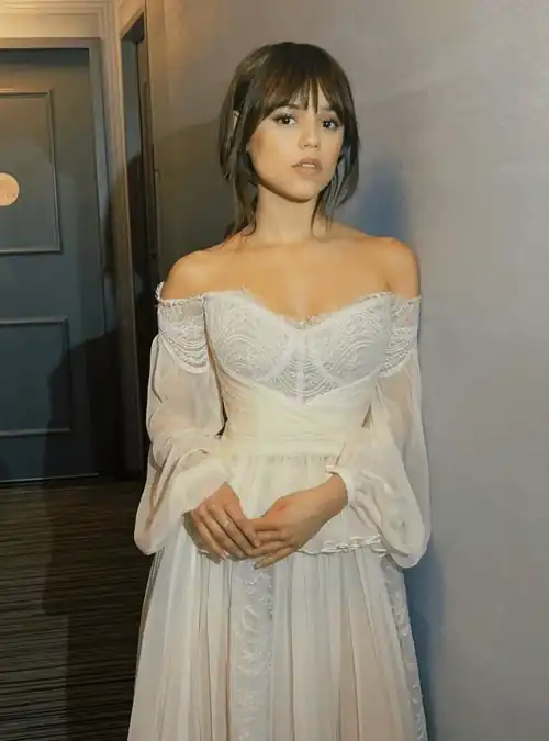 White dress