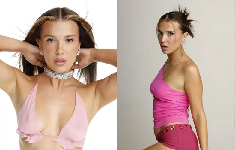 What do you prefer? Suck Millie's tits or eat her ass?