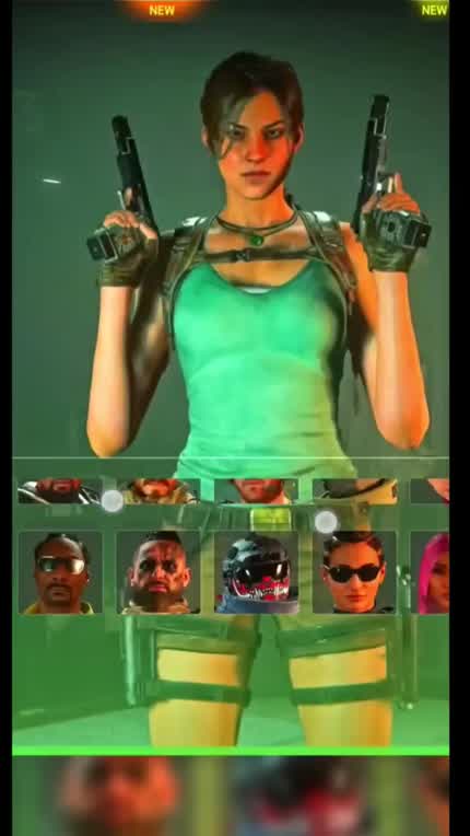 MW2 Lara Croft leaked Gameplay+Finishers