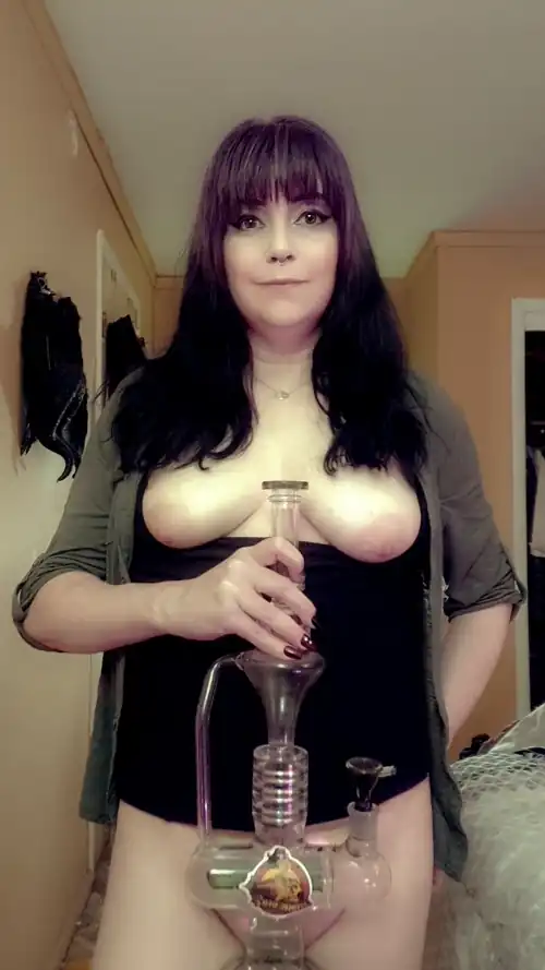 It's too hot for pants. But it's never too hot for bong rips. (F)