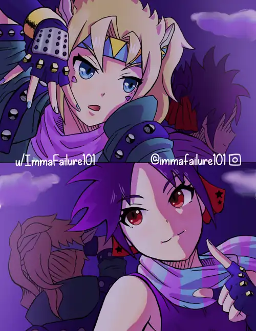Ai Hayasaka as Caesar Zeppeli ft. Kaguya Shinomiya as Joseph Joestar