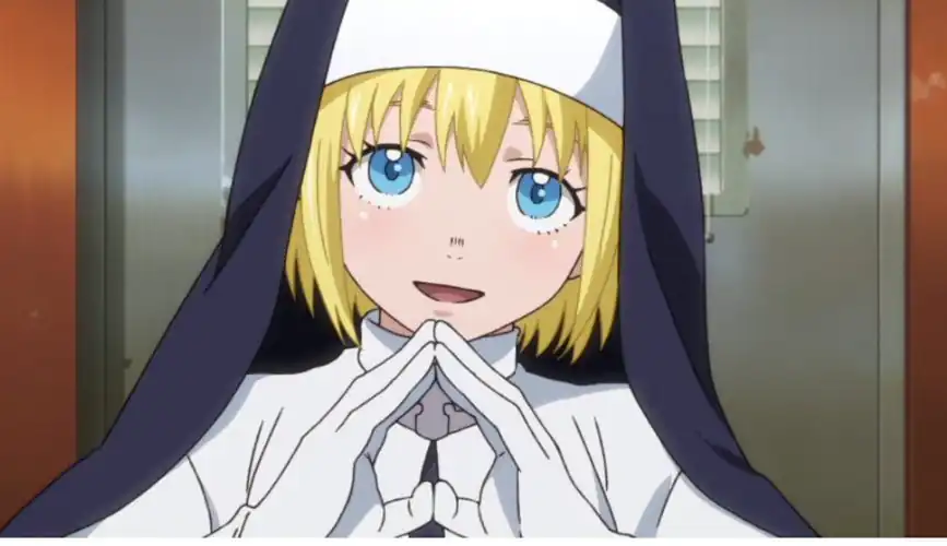 Find the name of the hentai: mc rape nun then get married with her.