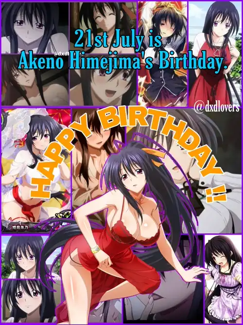 Happy Birthday to Akeno!!