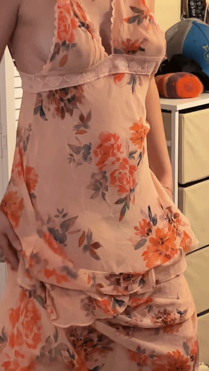 my favorite thing about this dress is my nipples blend in with the sequin