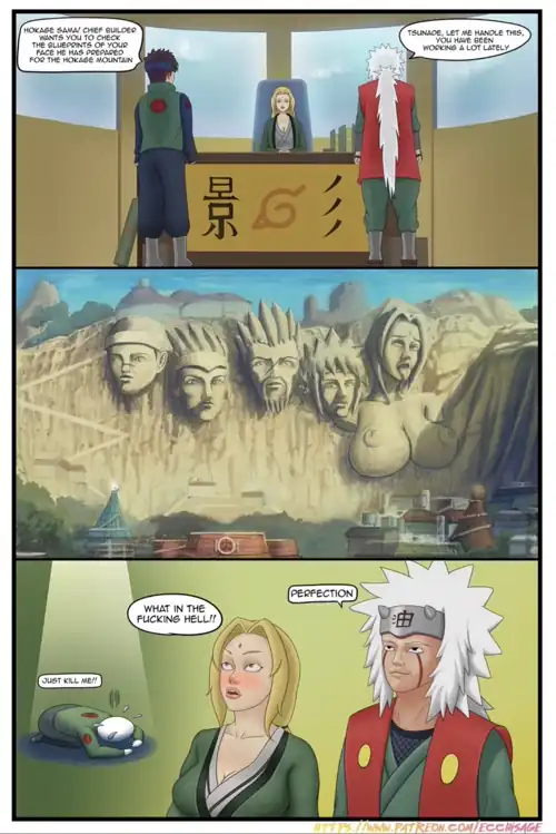 Tsunade gets Statue