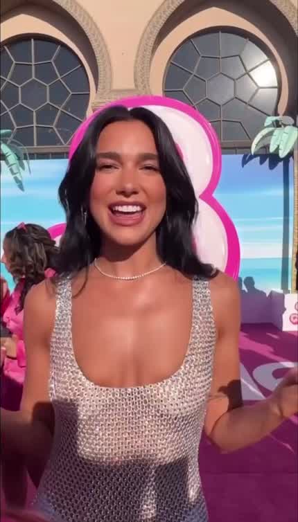 Vogue Magazine interview during the Barbie premiere in Los Angeles | July 2023