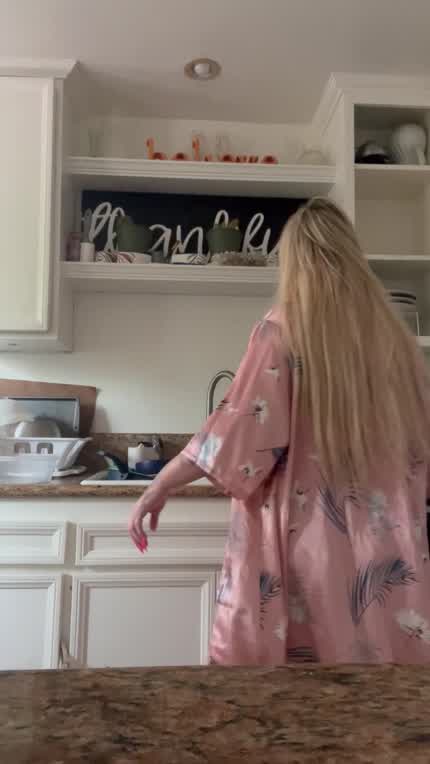 If you’re not going to do the dishes you can at least do me
