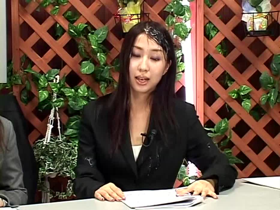 Smug posh Asian newscaster whore defiled by men Part 2