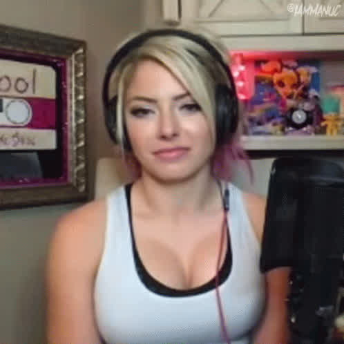 Bliss Laughing During Podcast