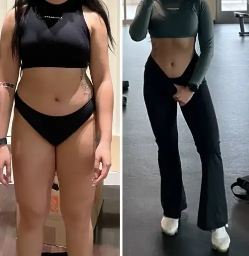 5'0 128 lbs > 119 lbs 2 month progress