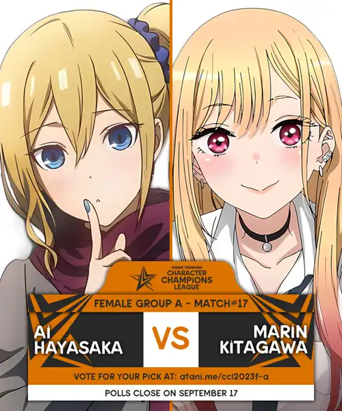 You know the drill! VOTE FOR HAYASAKA! DO IT!