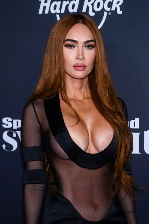 We need to talk about Megan’s amazing boobs. She’s the real life Barbie