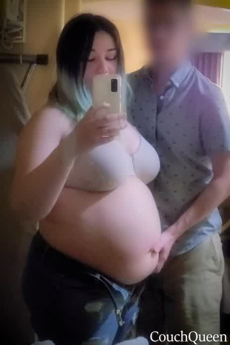 I wouldn't even be a big girl if it wasn't for this guy. It's like he's fattening me up so I can't get away! ☺️