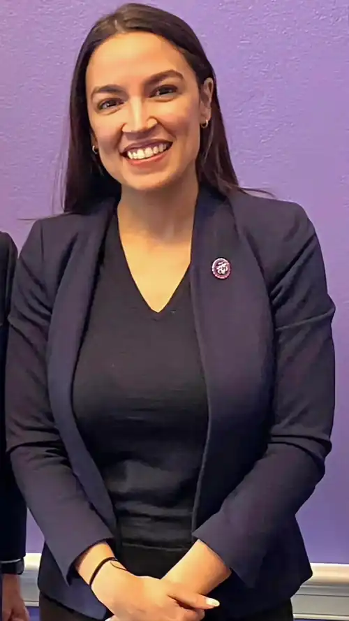 AOC just can't hide them even if she wanted to