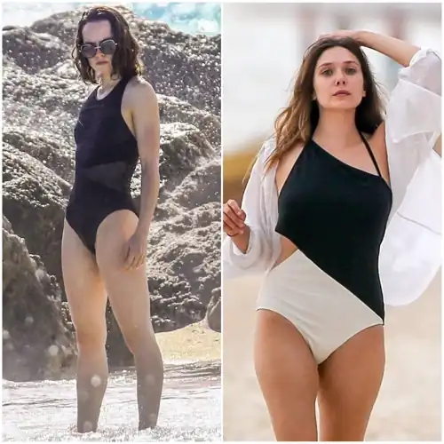 Bikini Battle: Daisy Ridley vs Elisabeth Olsen