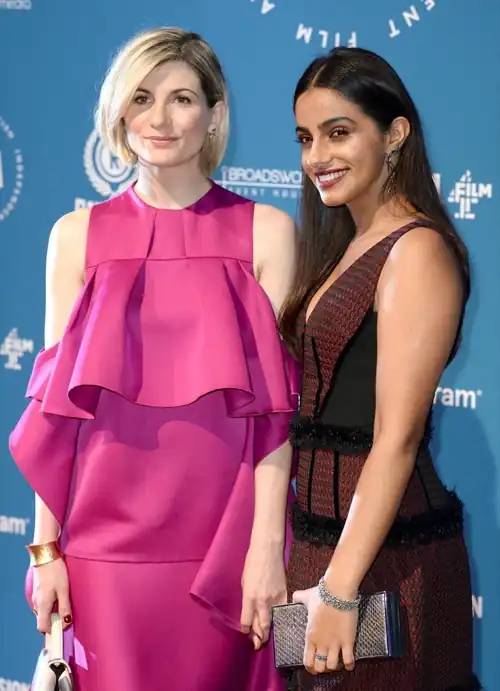 Jodie Whittaker and Mandip Gill