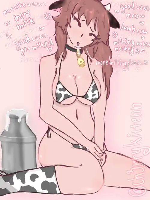 good cows get milked ♡