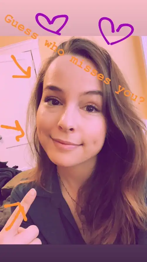 She misses us! ;)