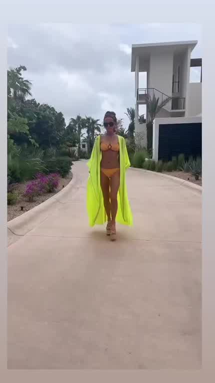 Orange Bikini