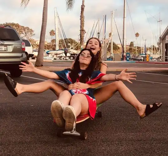 With Isabelle Fuhrman ♥